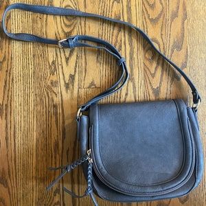 Sole Society Grey Crossbody Bag